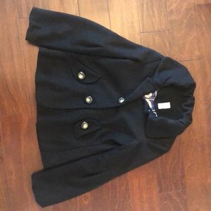 Women’s Aqua pea coat